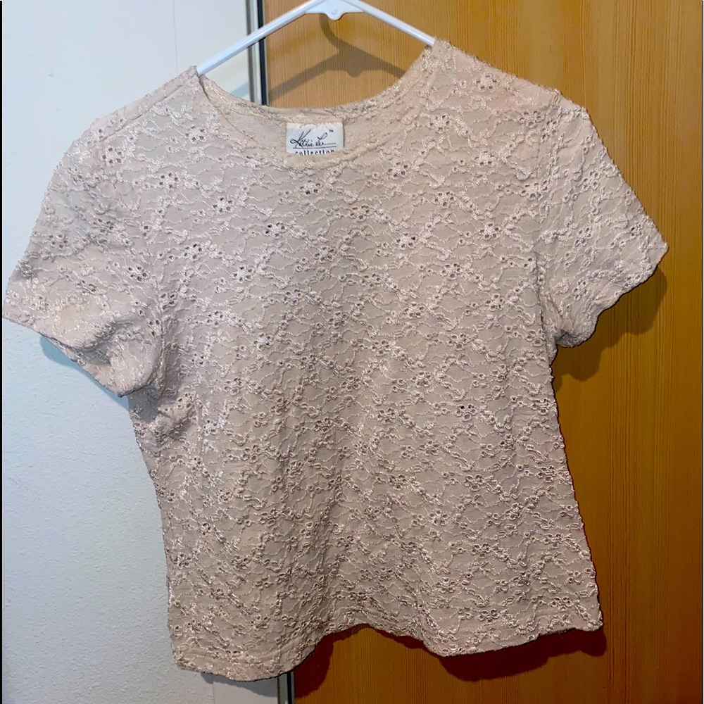 Light pink blouse
